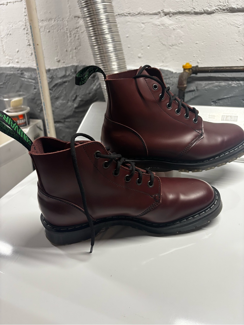 Solovair 6-eye Loredo derby boot - Picture 3 of 9